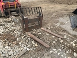 Used Takeuchi Forks,Used Forks in yard,Side of used Forks